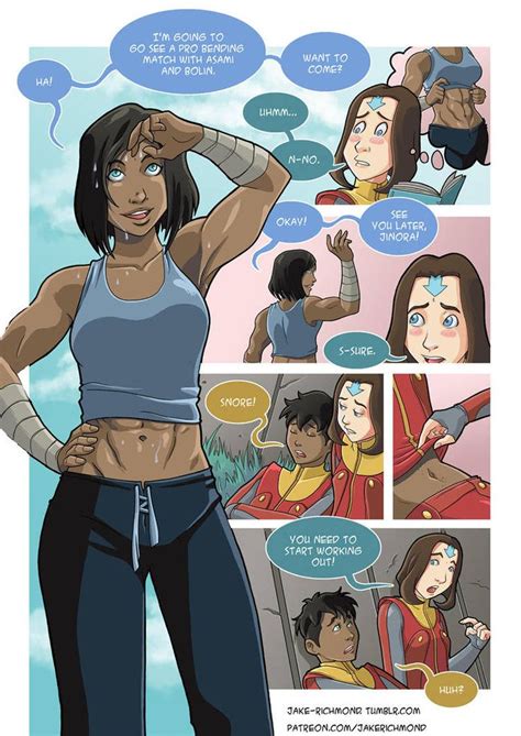She clearly had a very tough day of training or fighting, and the fact that Asami is there to. . Korra sex